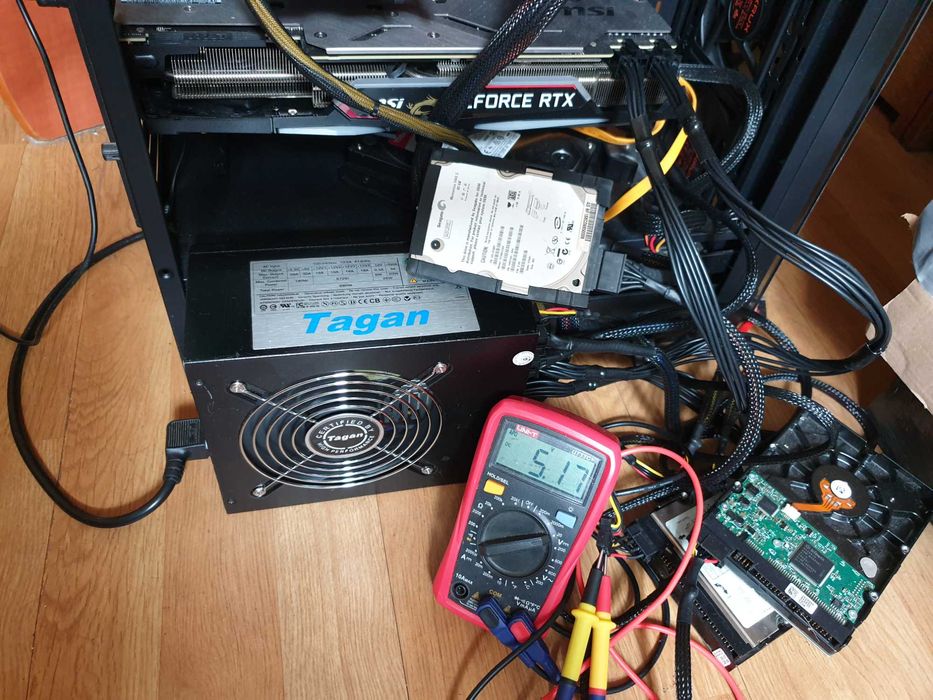 Tagan TG680-BZII 680W – mocarny zasilacz do gier, nowe okablowanie !