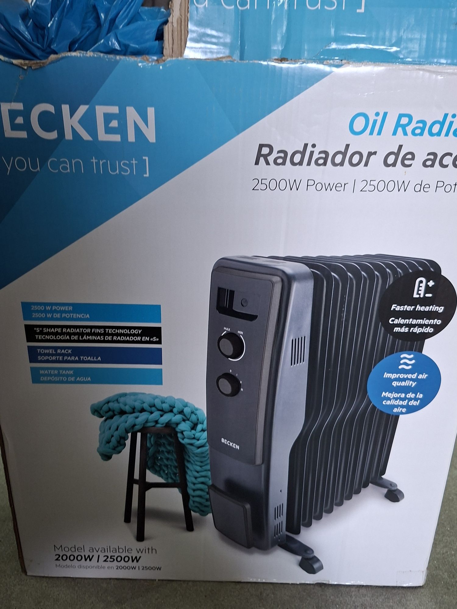 Radiador a Óleo 2500W