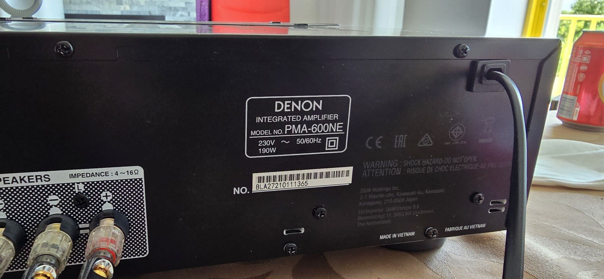 Amplificador Denon pma-600NE