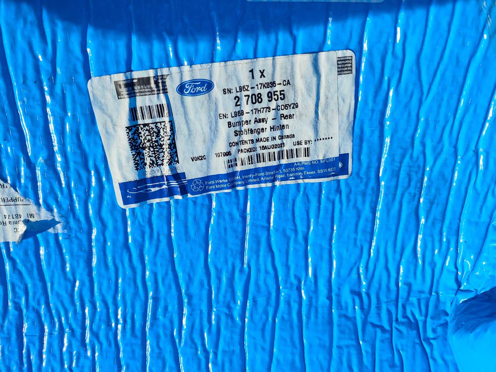 Zderzak dokładka spoiler zderzaka tył tylny Ford Explorer 20- OE NOWA