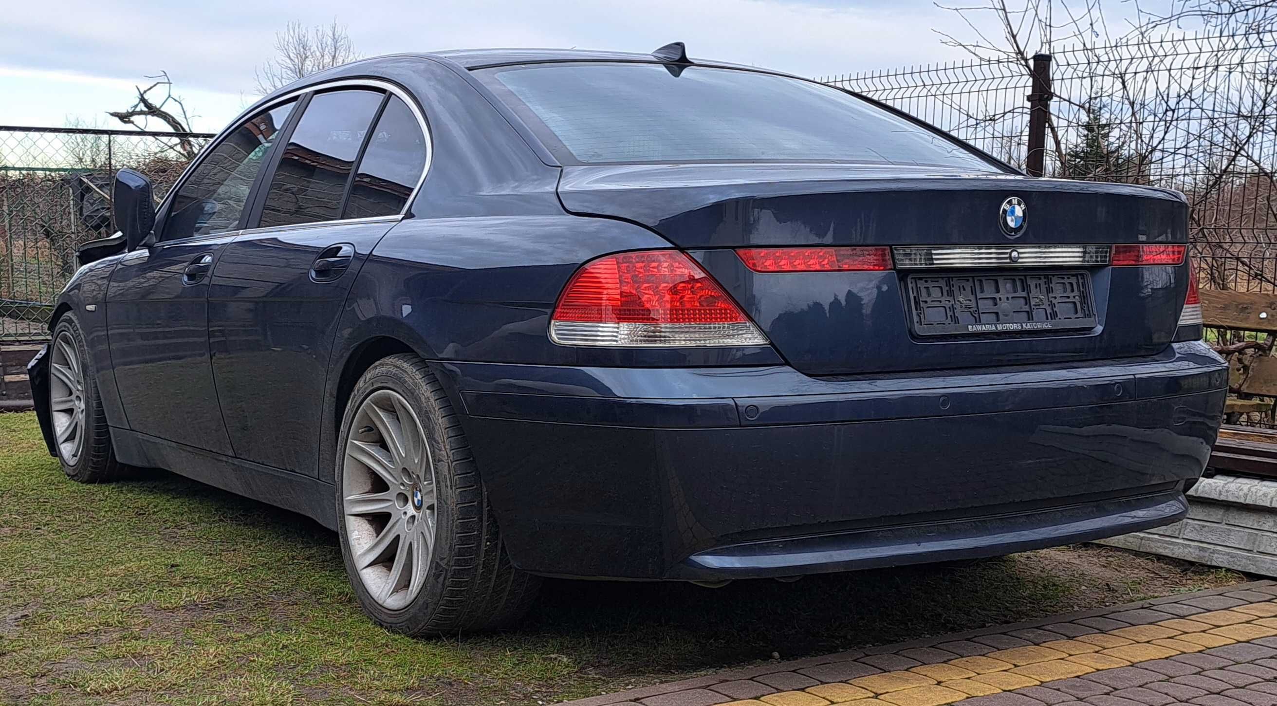 BMW e-65, lampka telefon inne pozostałości