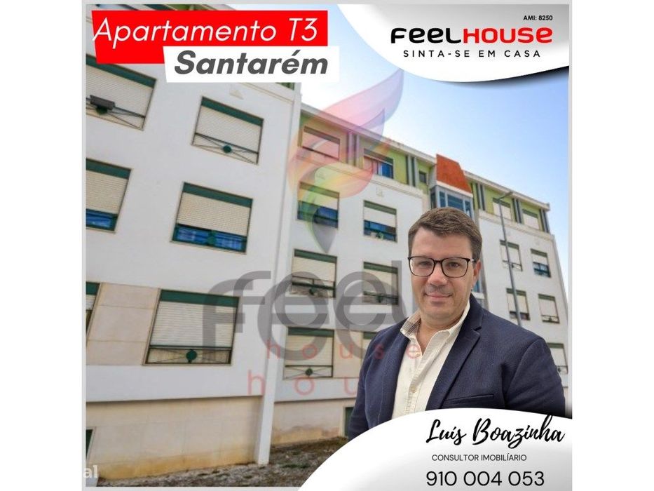 **OPORTUNIDADE**
Apartamento T3 na Cidade de Santarém