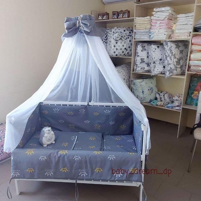 Бортики в дитяче ліжечко