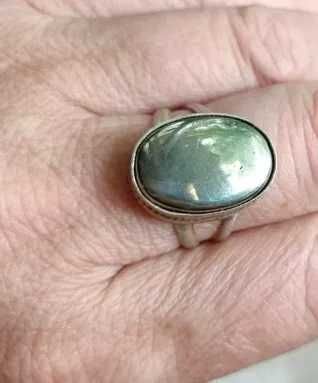 stary pierścionek srebro