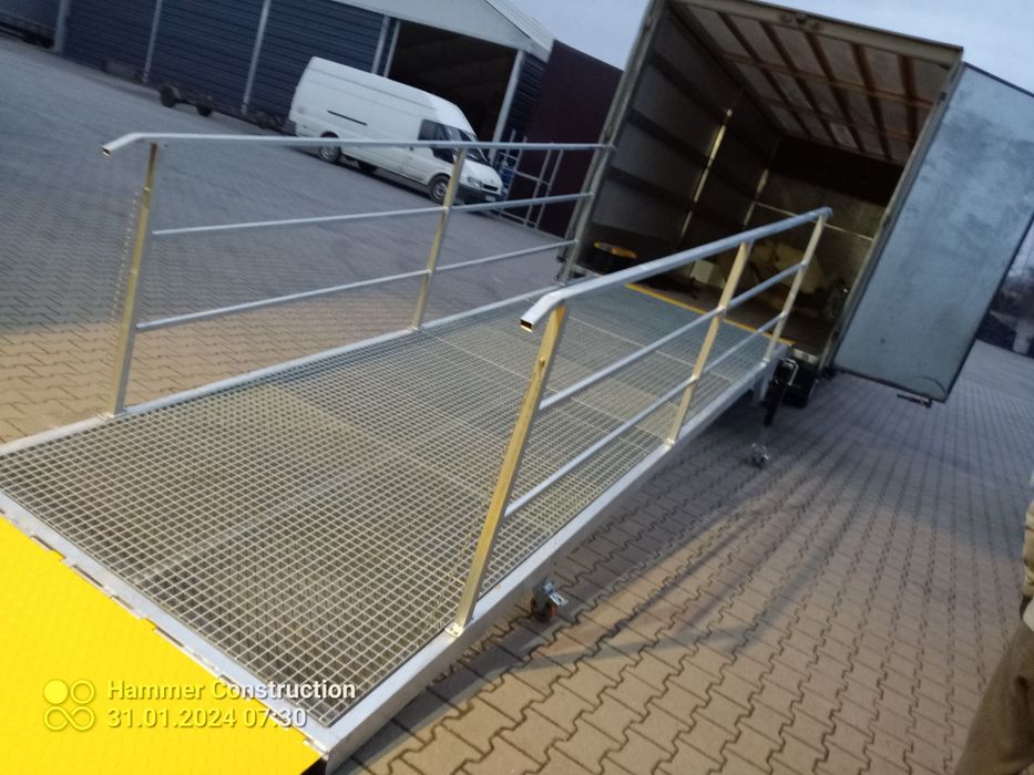 Rampa przeładunkowa platforma