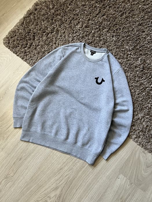 Свитшот True Religion серый