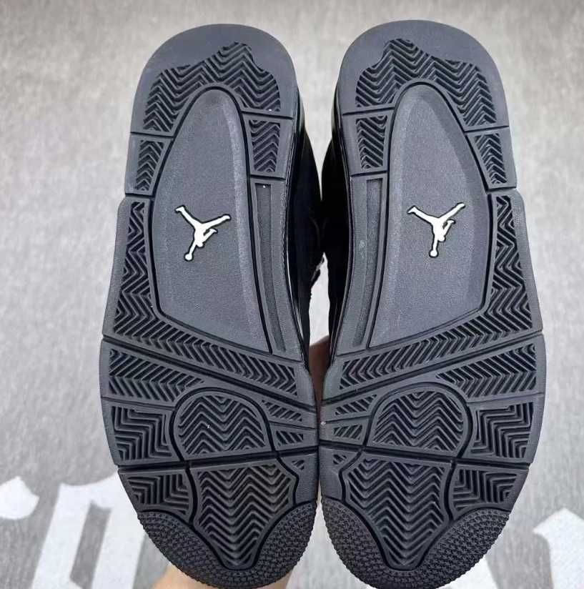 nowy Jordan 4 Retro Black Cat Moda rozmiar.43