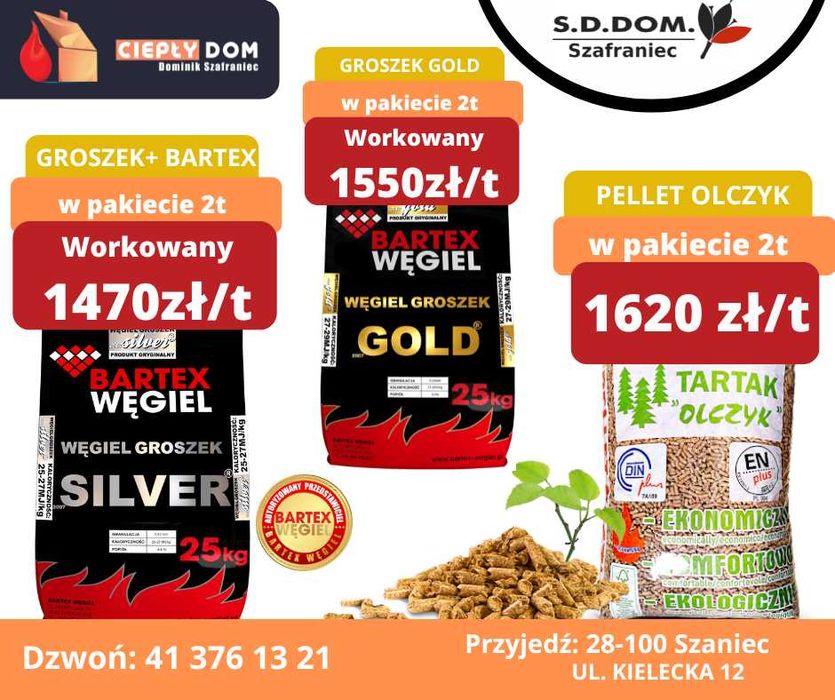Groszek Bartex Gold, Silver, Pellet Olczyk, darmowa dostawa!