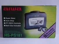 NOWY Walkman AIWA HS-PS181 (BK) Odtwarzacz Kasetowy - 1998r.- OKAZJA !