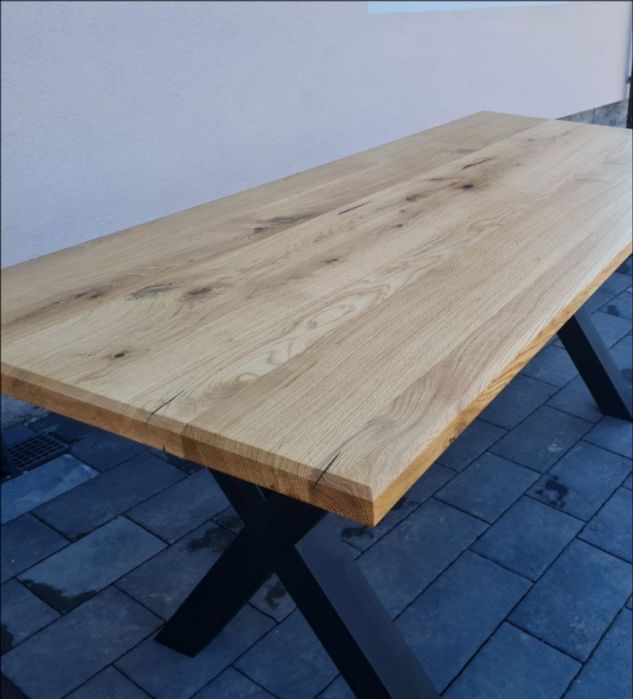 PROMOCJA   STÓŁ Drewniany Dębowy Loft