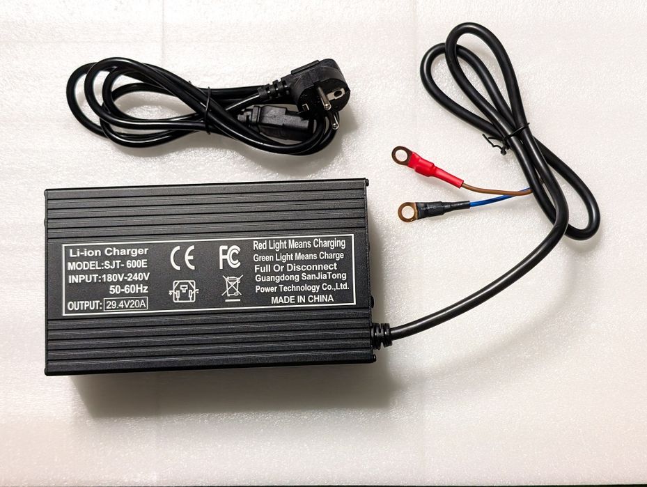 Зарядний пристрій lifepo4, li-ion 24v 20a режим сс-cv