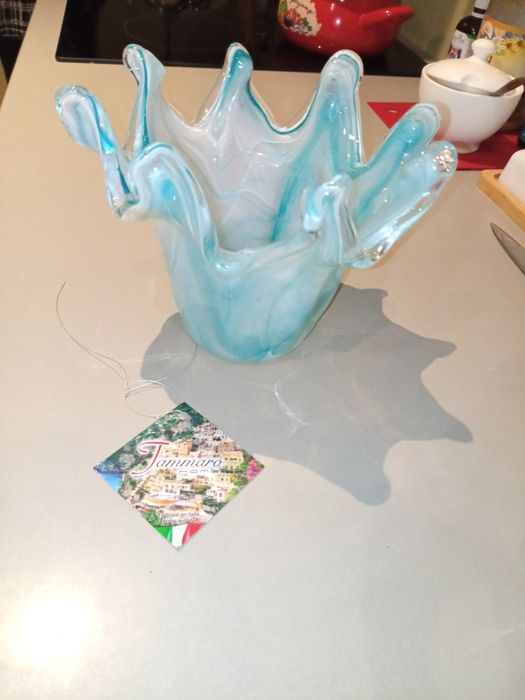 Szkło artystyczne w typie Murano, ręcznie formowane