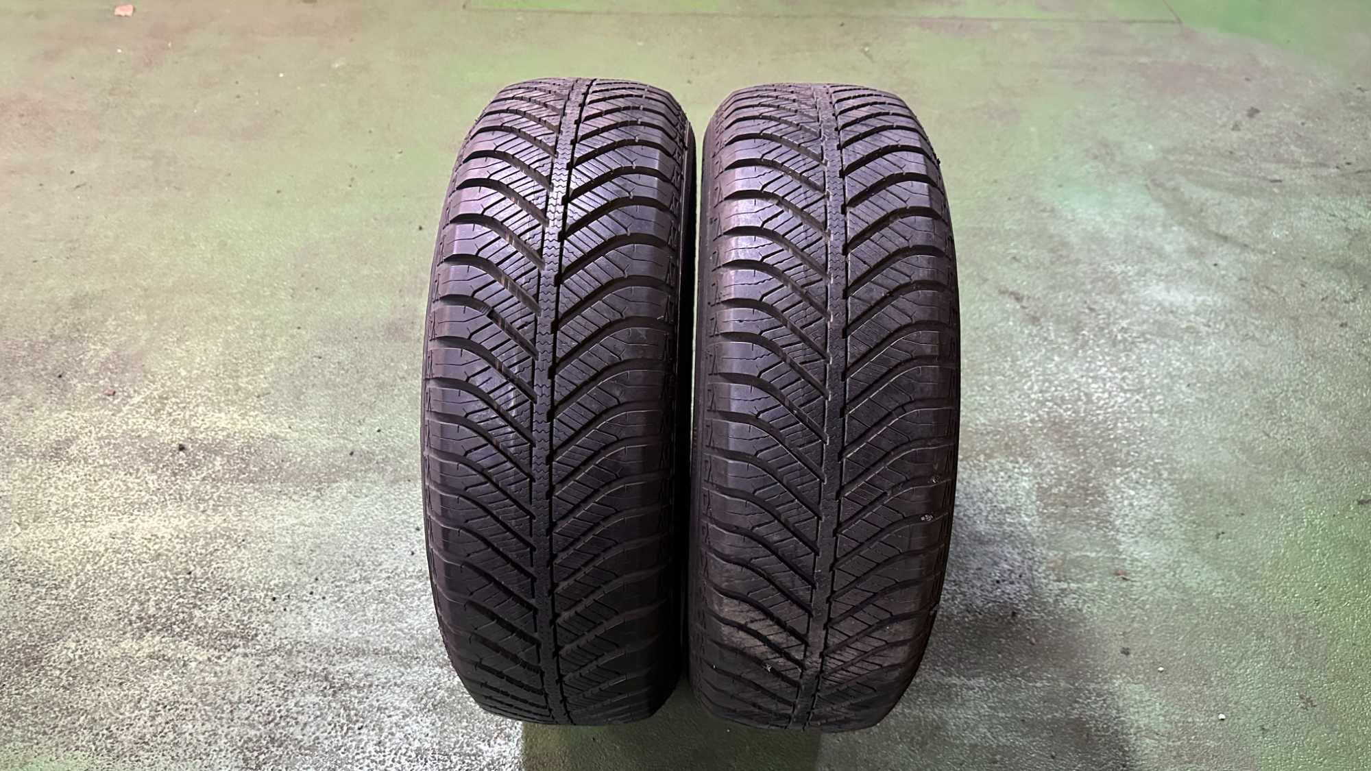 Para 185 65 R15 88H Goodyear Vector 4 Season bieżnik 2x7,7mm