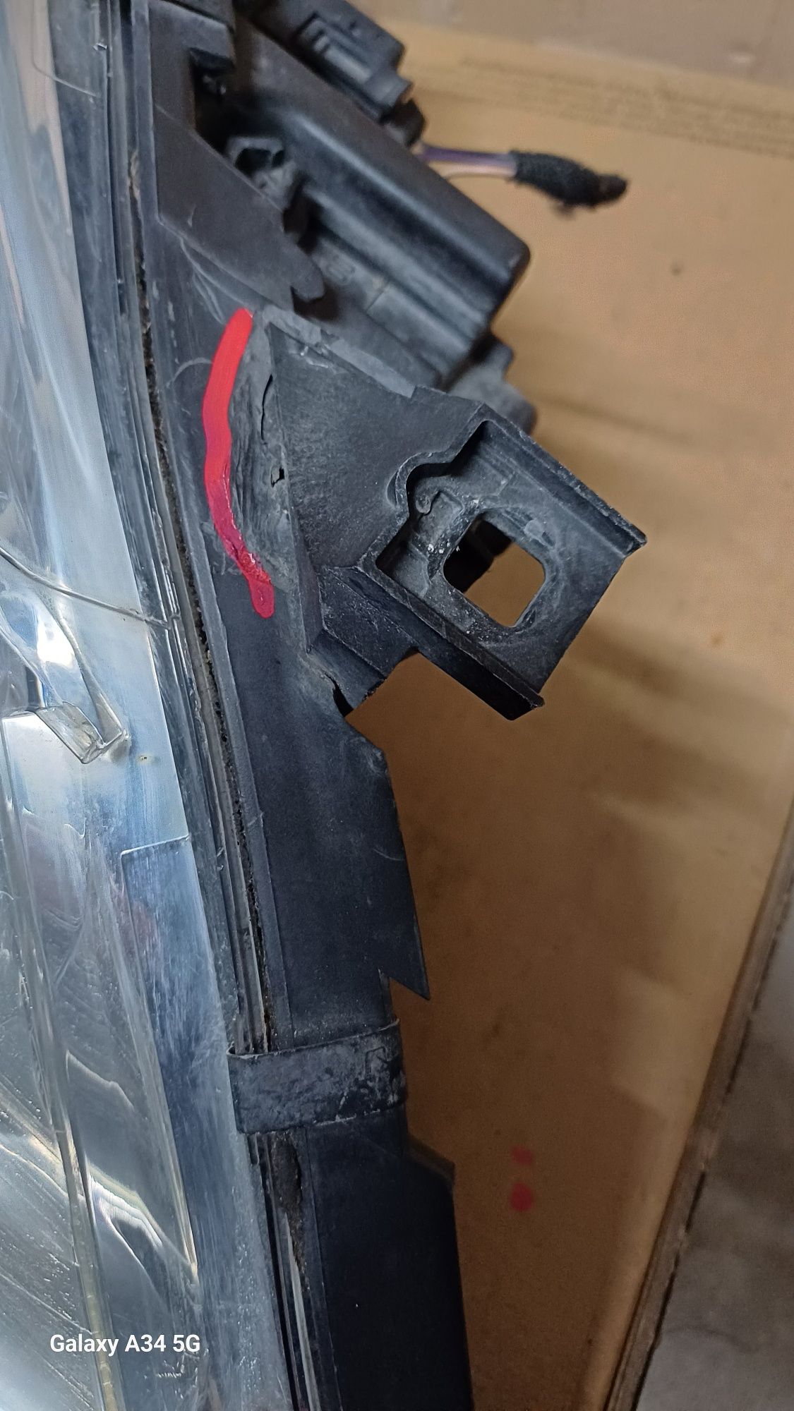 Lampa lewa xenon a-klasa a169