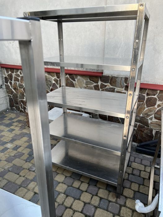 Стелаж нержавійка,стеллаж нержавейка