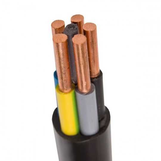 Kabel, przewód  YKY 5x10mm 0,6/1,0kV NYY-J- 9,5mb