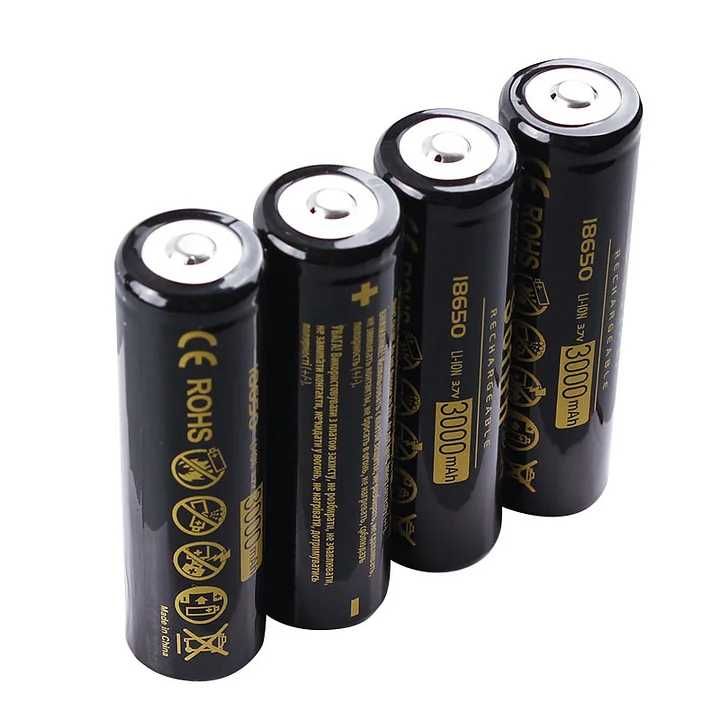 Акумулятори Wurkkos або Sofirn  18650 - 3000ma, оригінал