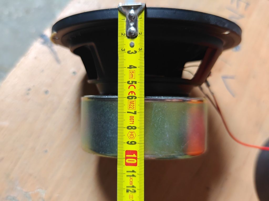 Głośnik, niskotonowy, subwoofer, jvc