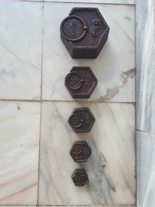 Pesos em Ferro para Balança