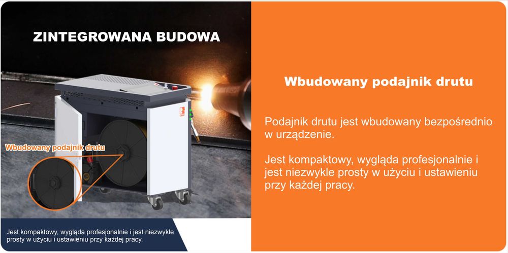 Spawarka laserowa chłodzona powietrzem 1,5KW