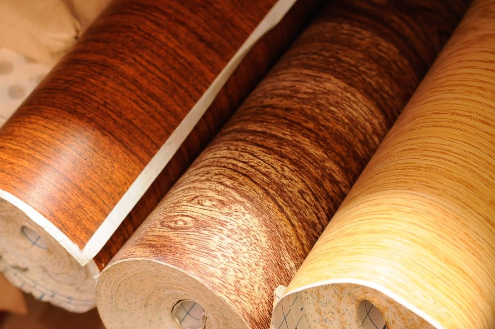 Rolos pvc plástico vinil autocolante - Várias cores e padrões