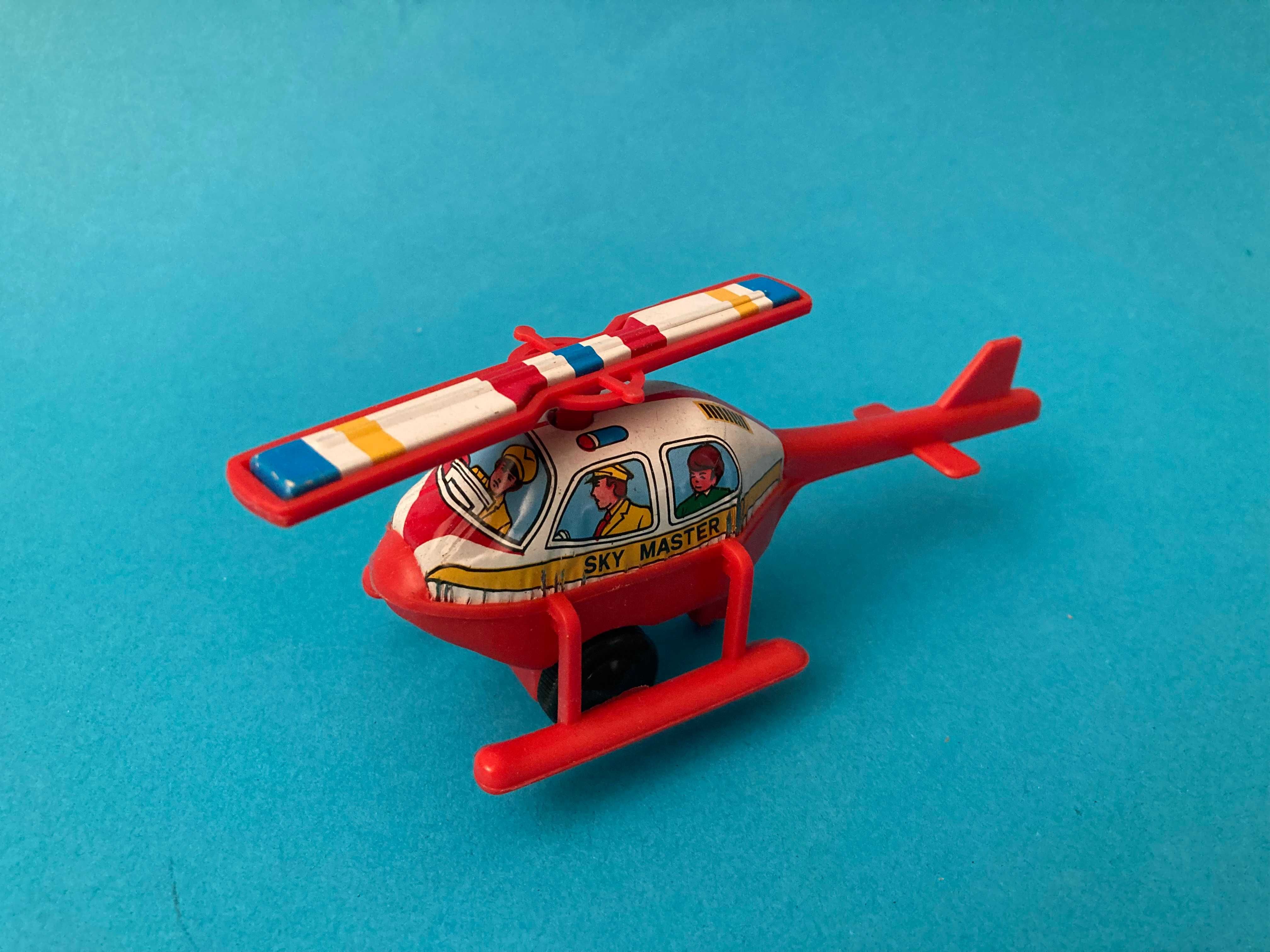 Helicópteros em chapa da Marca Payva Espanha Anos 80 Vermelhos