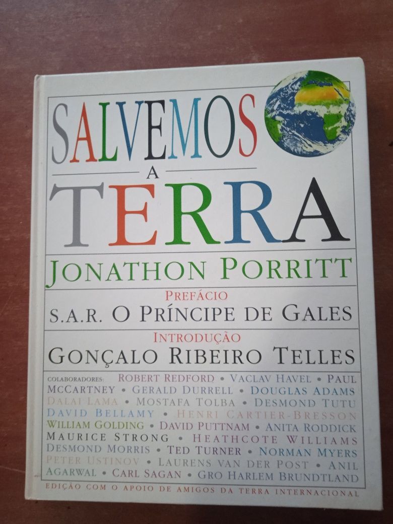 O livro Salvemos a Terra