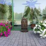 zdrój fontanna wodnik hydrant Gartenbrunnen Gusseisen+ kranik