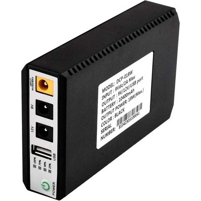 Джерело безперебійного живлення(ДБЖ) для роутера TTN DCP-018W 10400mAh