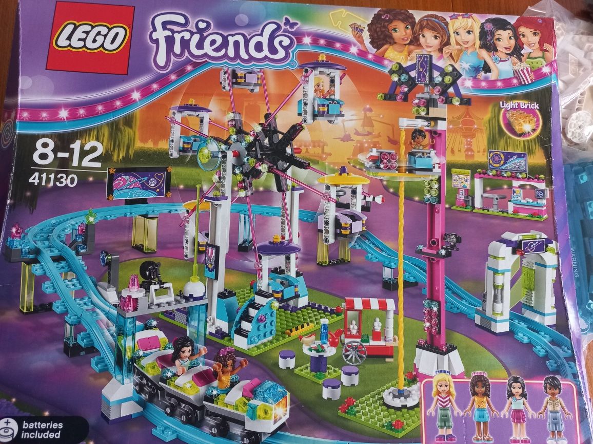 Lego Friends орігінал 41130.Американські горки.