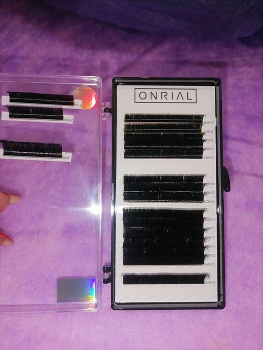 Війки, палетка для нарощення.