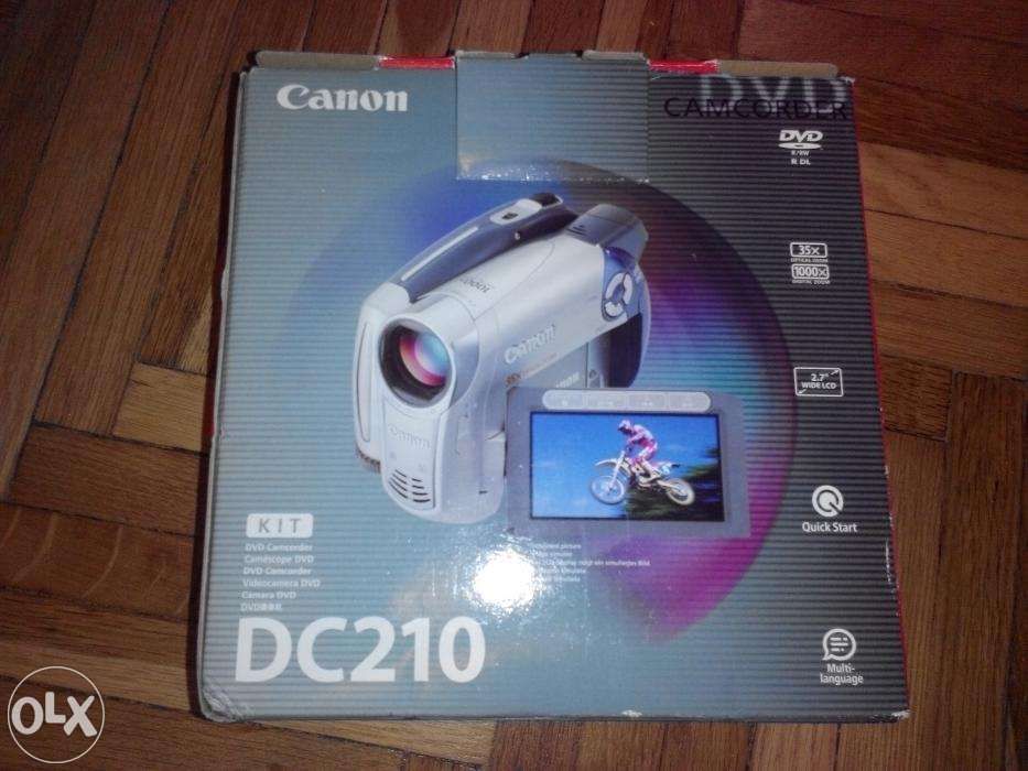 видеокамера CANON DC210 цифровая