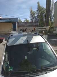 Аэродинамические перекладины на крышу Renault Kangoo в штатное место