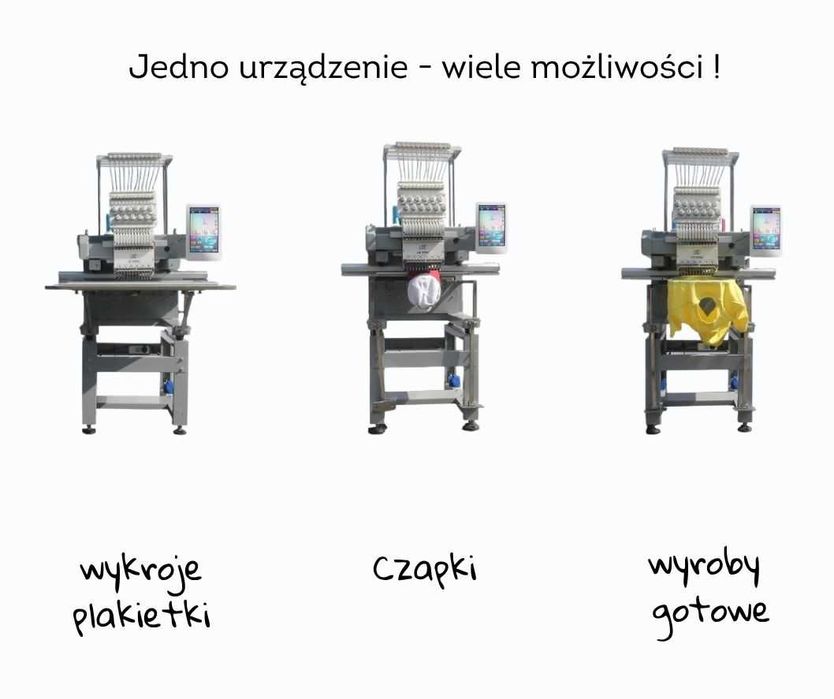 Hafciarka Maszyna EmbroTec 1501 Professional  Czapki Nowa Fvat
