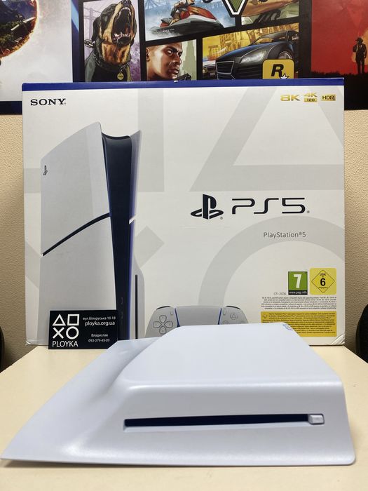 Дисковод,blu-ray,PlayStation 5 для Pro,Slim,новий!1рік
