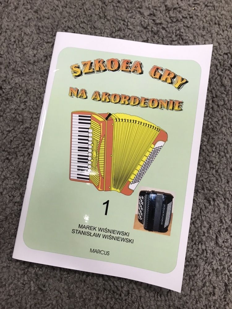 Nuty szkoła gry na akordeon książka NOWA SKLEP KRAKÓW