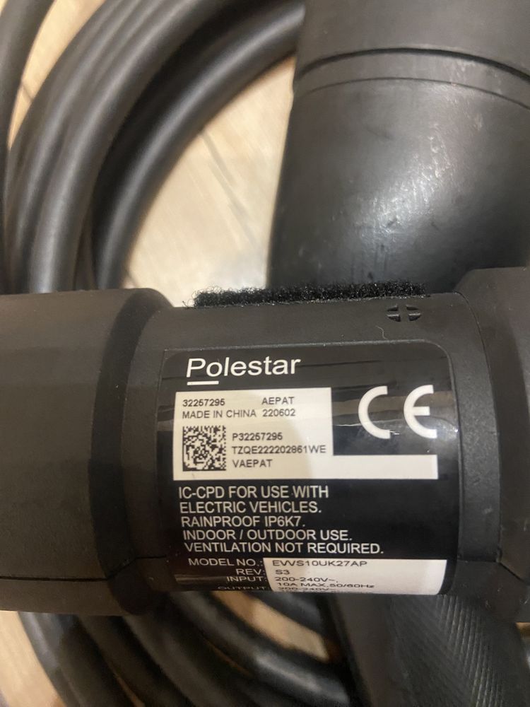 Зарядка для електро автомобіля Polestar 2 Volvo XC40 Charger cable