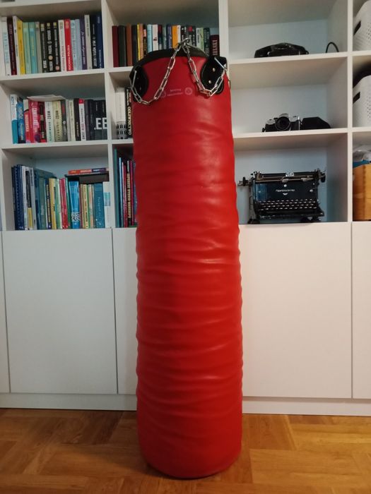 Worek bokserski treningowy 140cm wysokosci,  prawie 40kg wagi