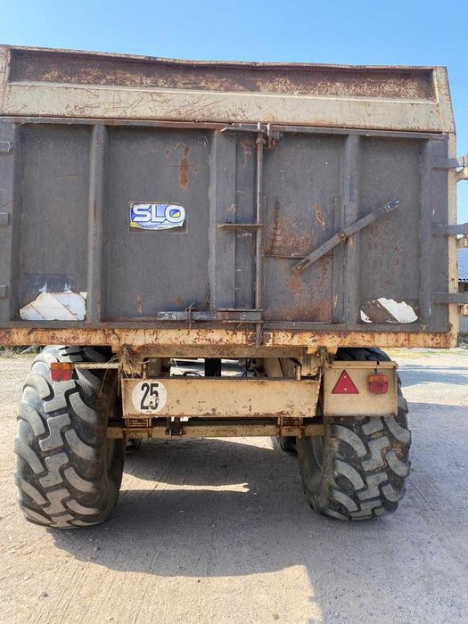 Przyczepa Skorupowa 12-14T zarejestrowana Rolland Leboulch Joskin