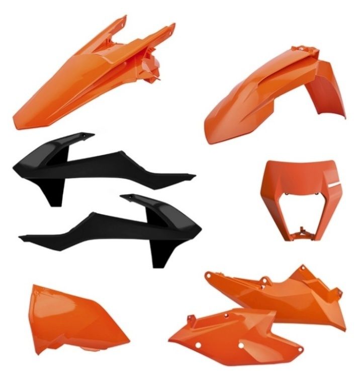 Komplet Plastików Ktm Exc 250 Exc 150 Exc 300 Exc 350 F Exc 450F excf