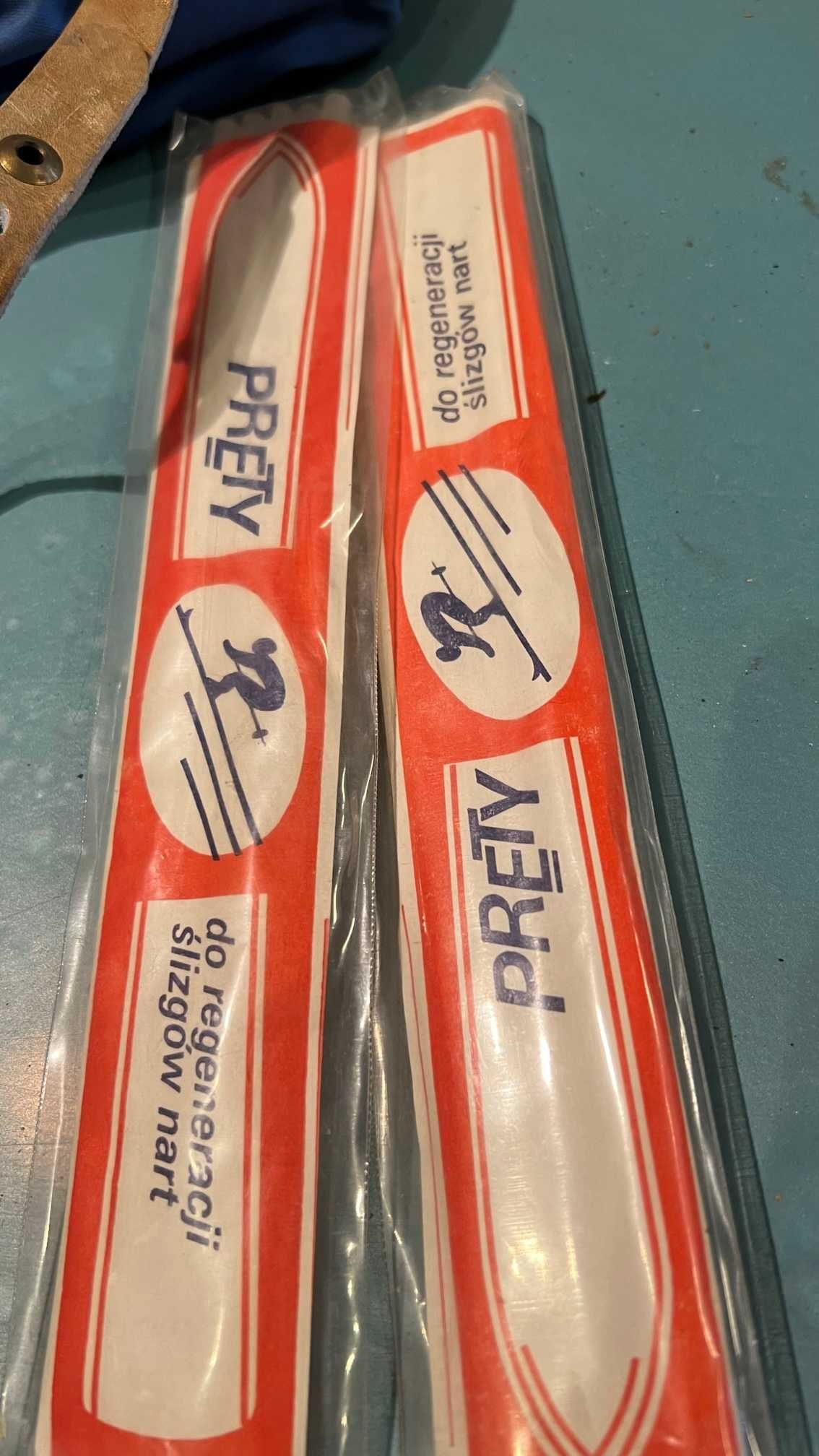 PRL paczka Pręty do regeneracji ślizgów oraz rękojeść z lat 70/80