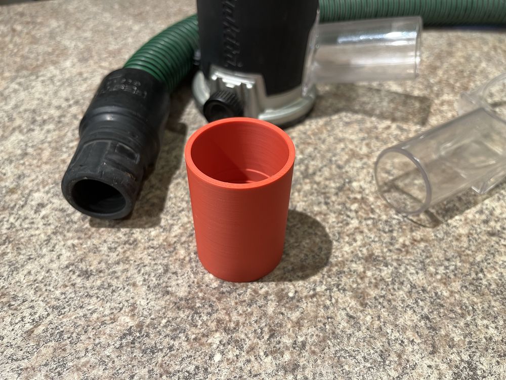 Redukcja, adapter węża Festool do Makita RT0700C 37mm