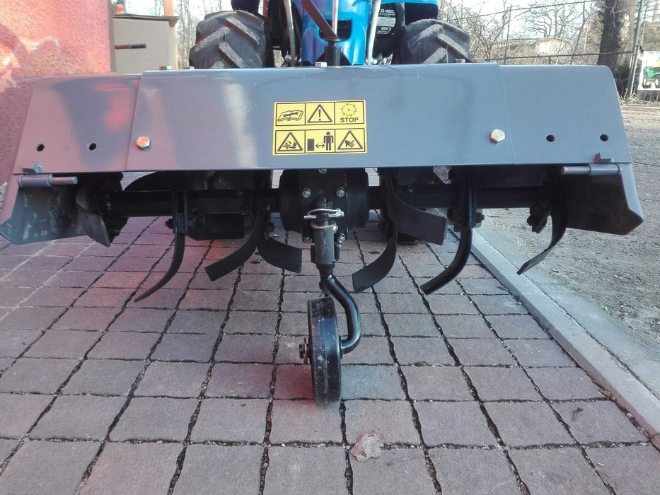 Glebogryzarka ciągnik jednoosiowy Yagmur Blitz 120 + glebogryzarka