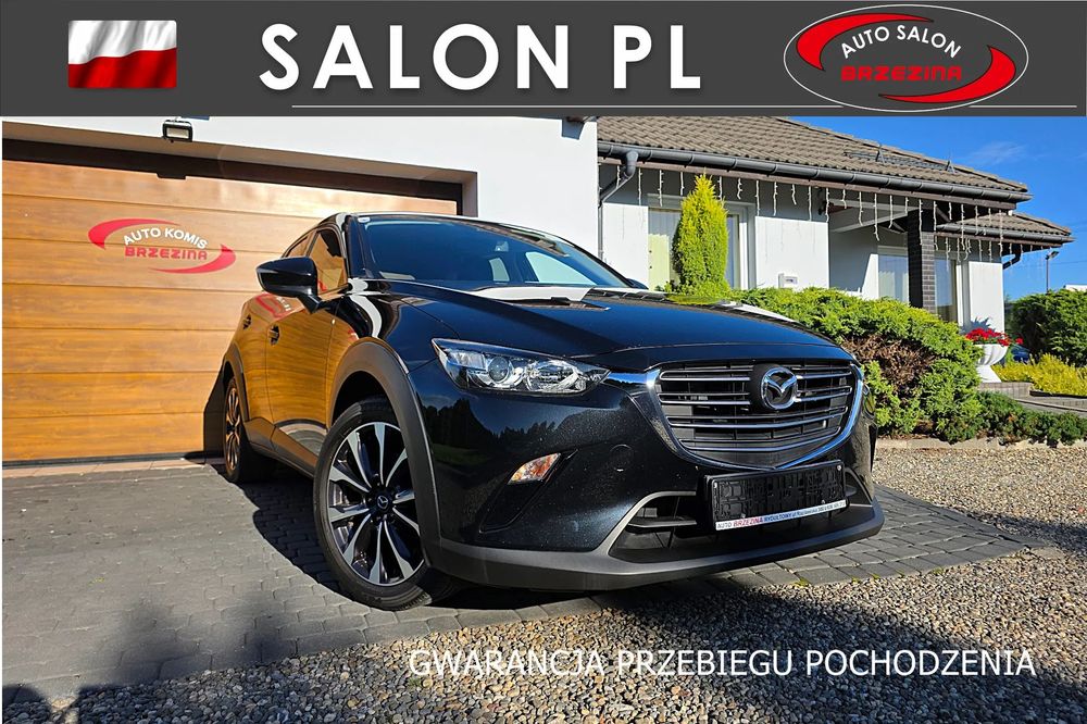 Mazda CX-3 serwis ASO, I-rej 2019, bezwypadkowy