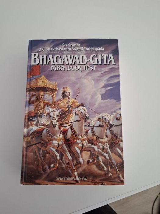 Książka bhagavad gita taka jaką jest
