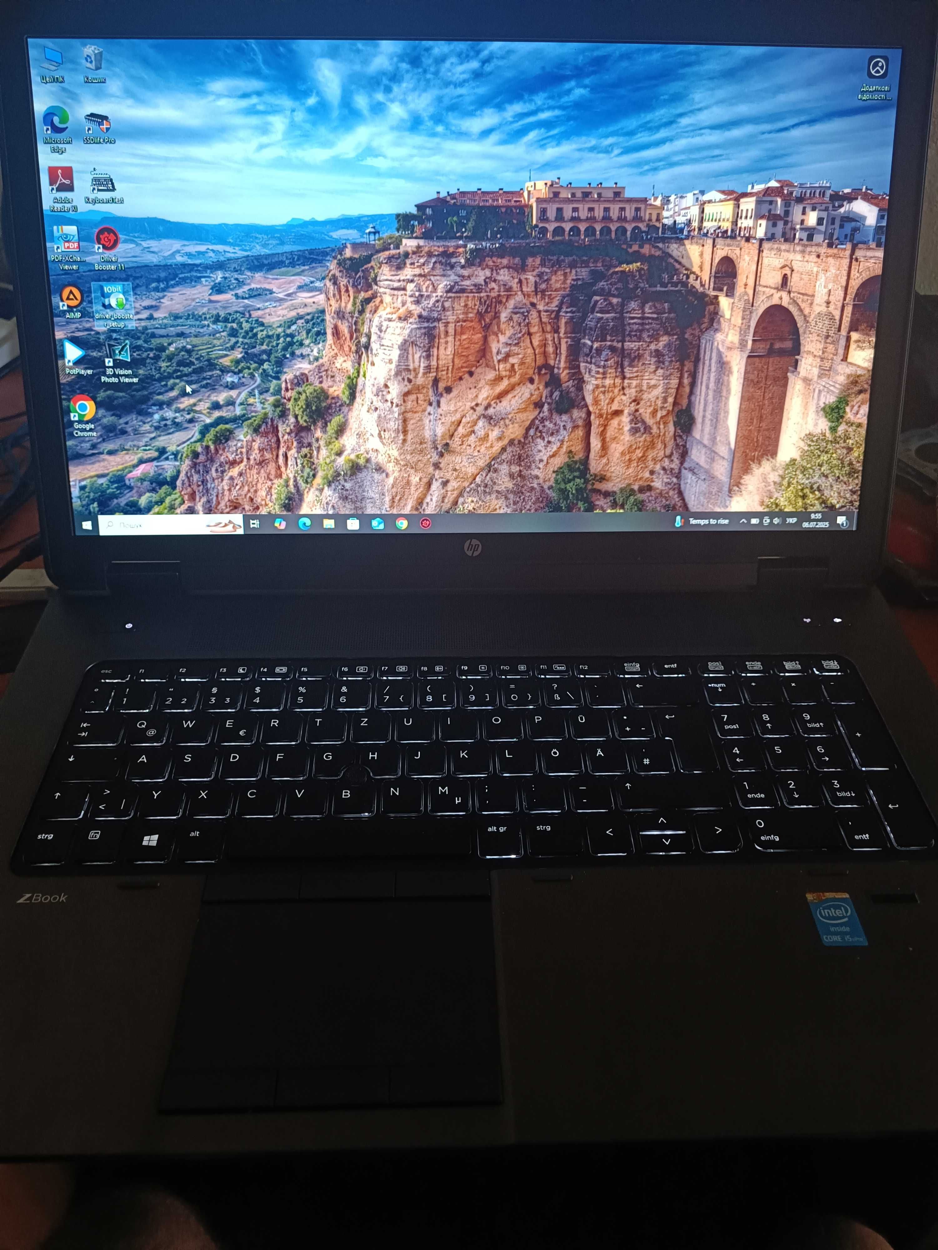 HP ZBook 17 G2 Grey i5/ 8GB DDR3/SSD 512GB/Nvidia Quadro K1100M 2GB