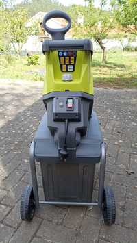 RYOBI - Biotrituradora electrica 220V, 2500W, com rodas