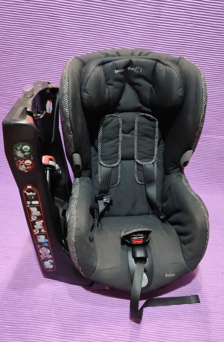 Cadeira auto bebe bebeconfort axiss rotativa
