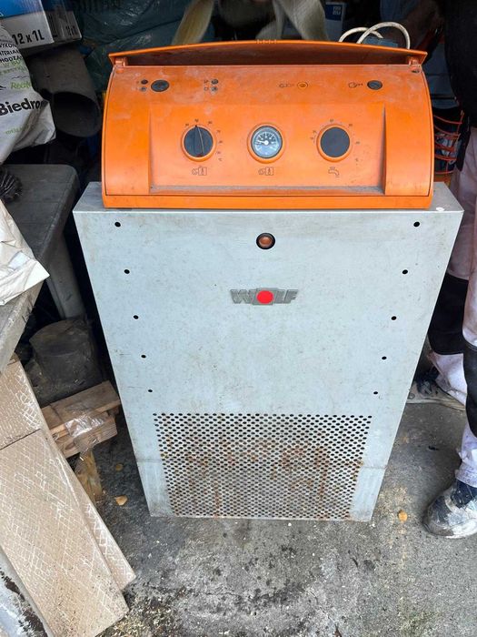 używany piec gazowy Wolf FNG-17, sprawny