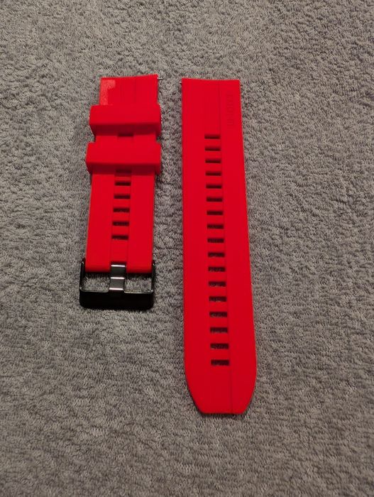 Pasek do Smartwatcha Huawei Watch GT czerwony 22mm zamiennik